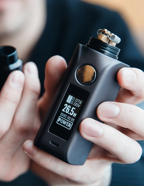 Les e-cigarettes boxs